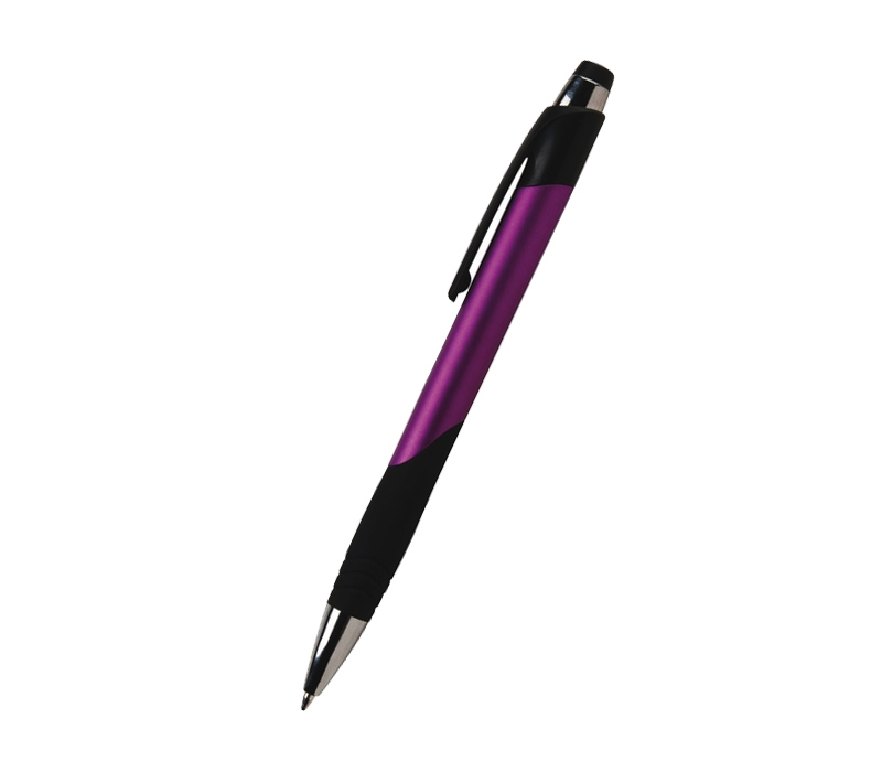 Ribbed Grip Ballpoint Pen 2