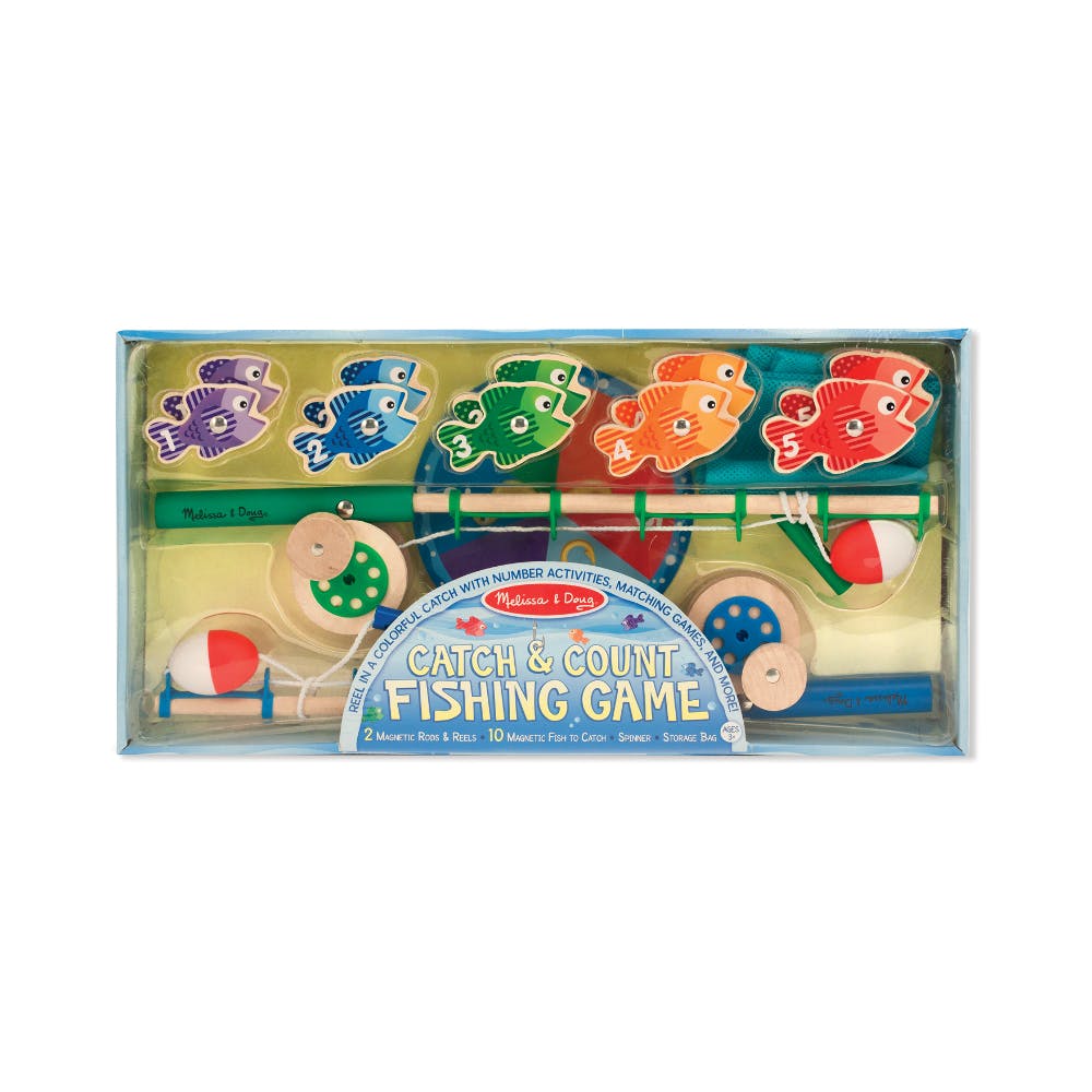 Melissa & Doug Fishing Games - 14 Pieces