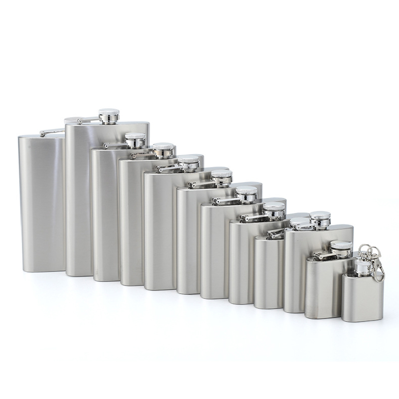 6oz Stainless Steel Hip Flask 2