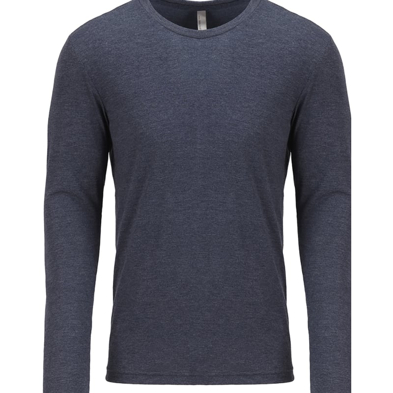 Next Level Mens Triblend Long-Sleeve Crew 1