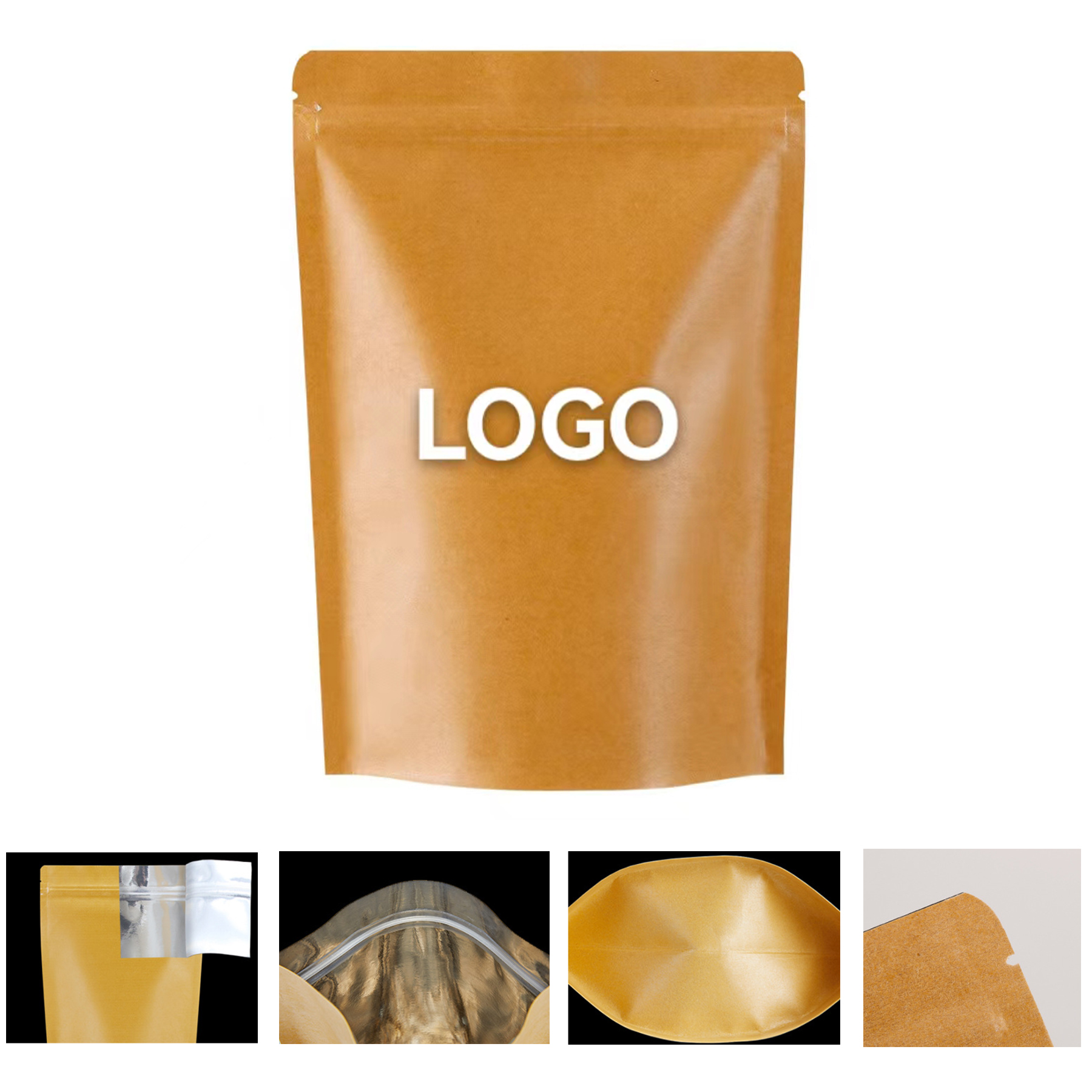 Kraft Paper Sealed Food Bag 2