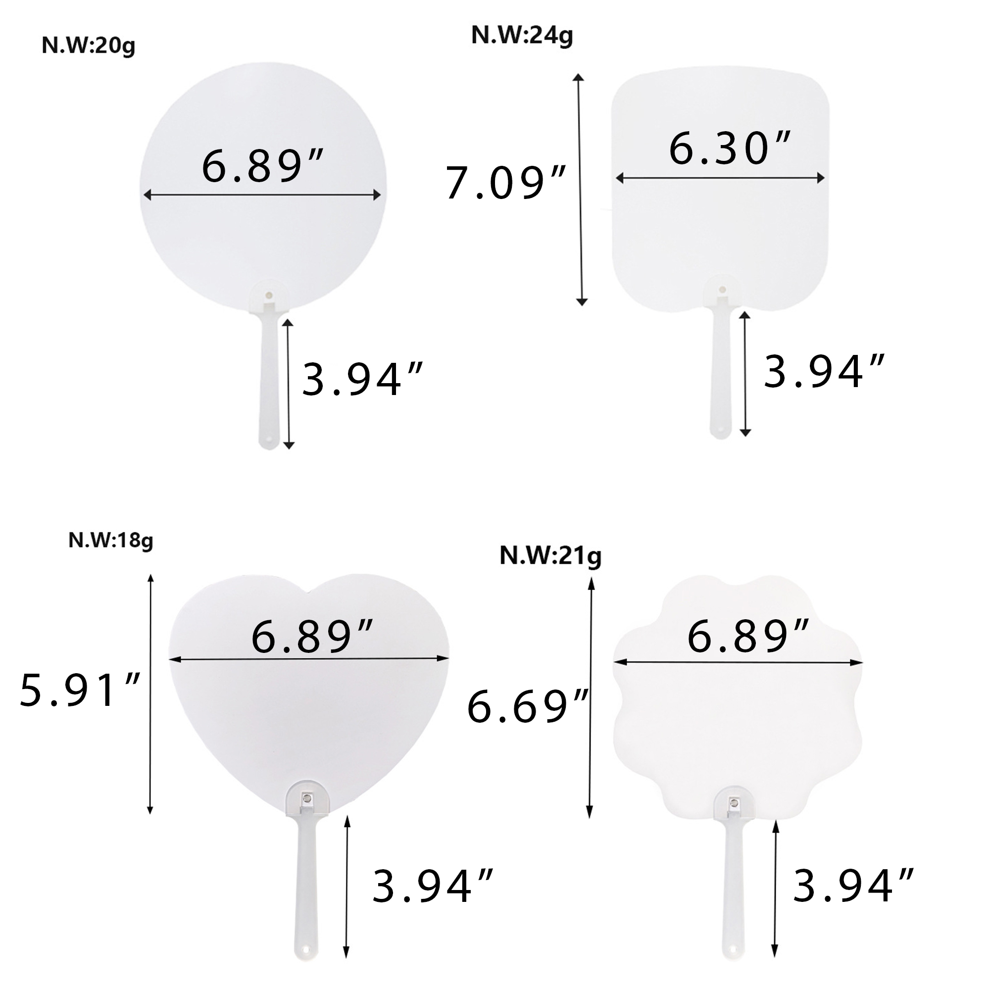 Logo Printed Fans 4