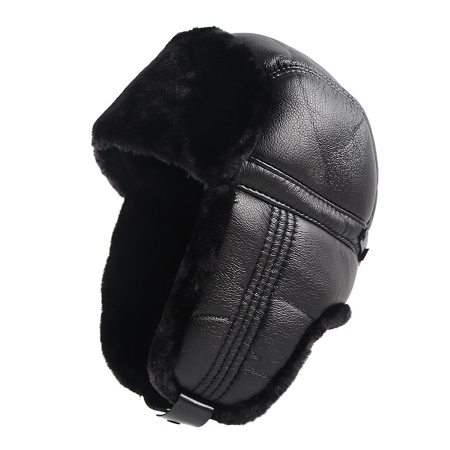 Winter Hats with Ear Flap Chin Strap and Windproof Mask 2