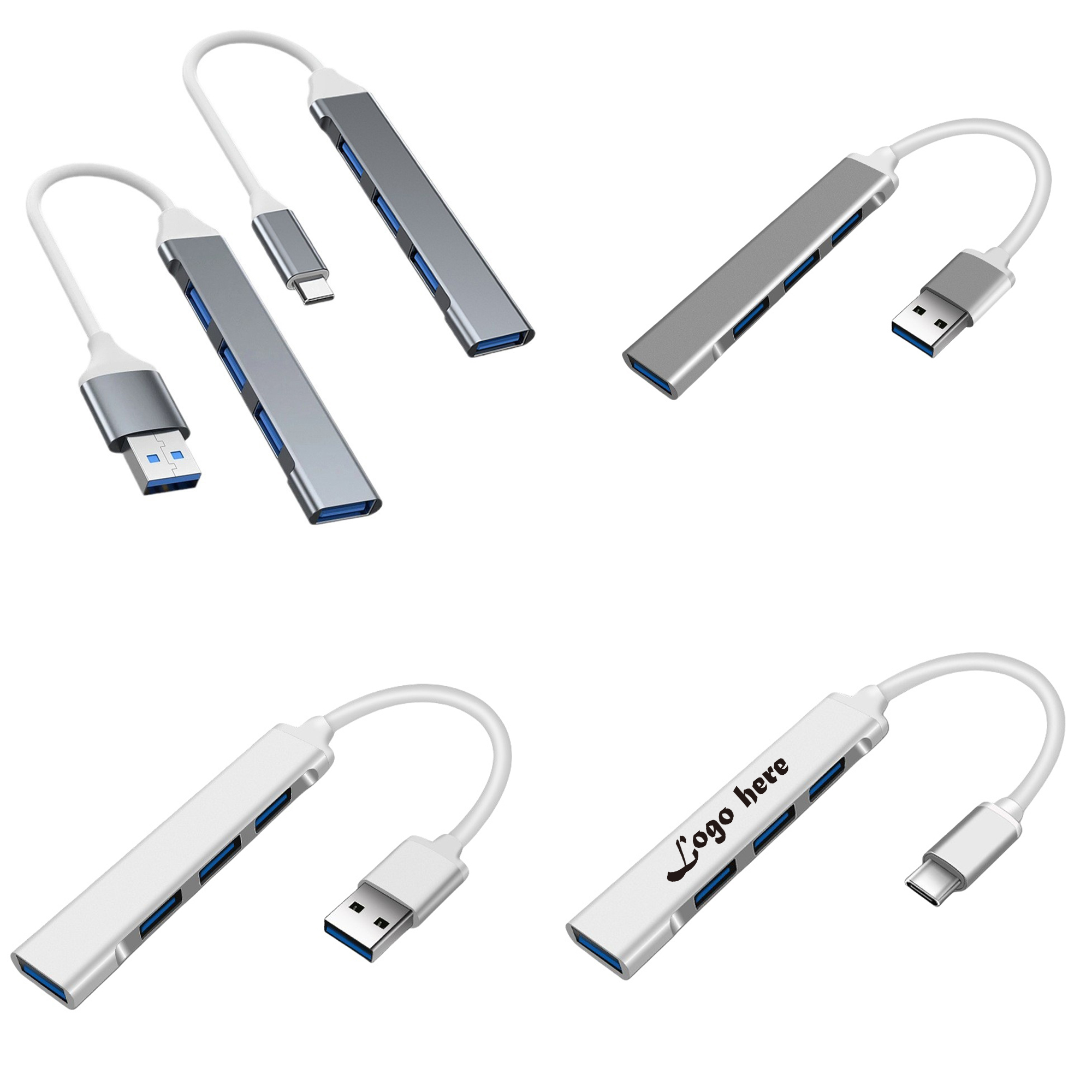4 Port USB Hub Splitter 3
