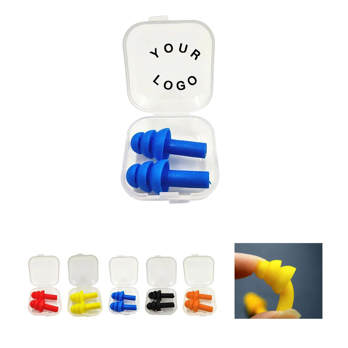 Christmas Tree Shaped Silicone Earplugs 10