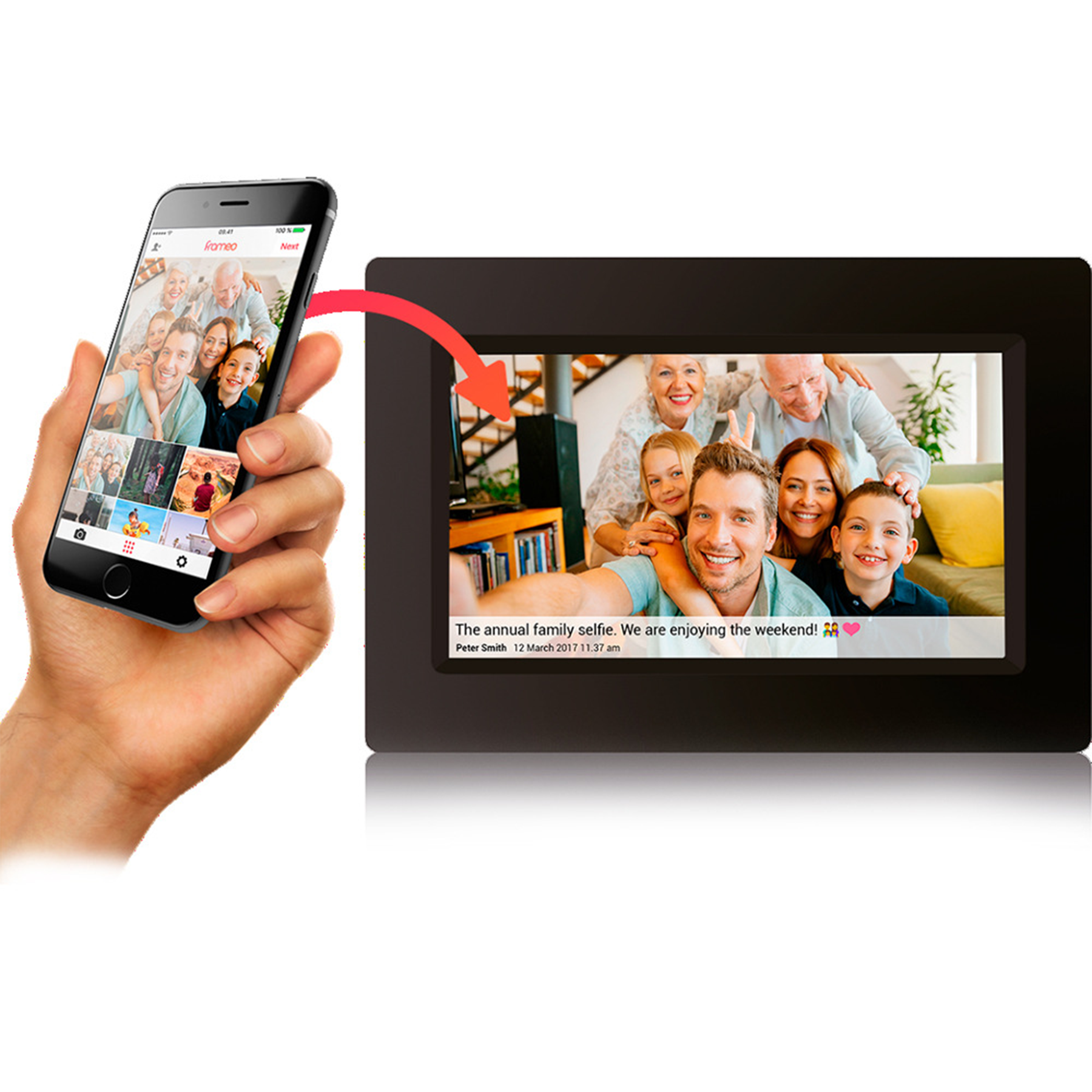 10 inch WiFi Digital Picture Frame 5