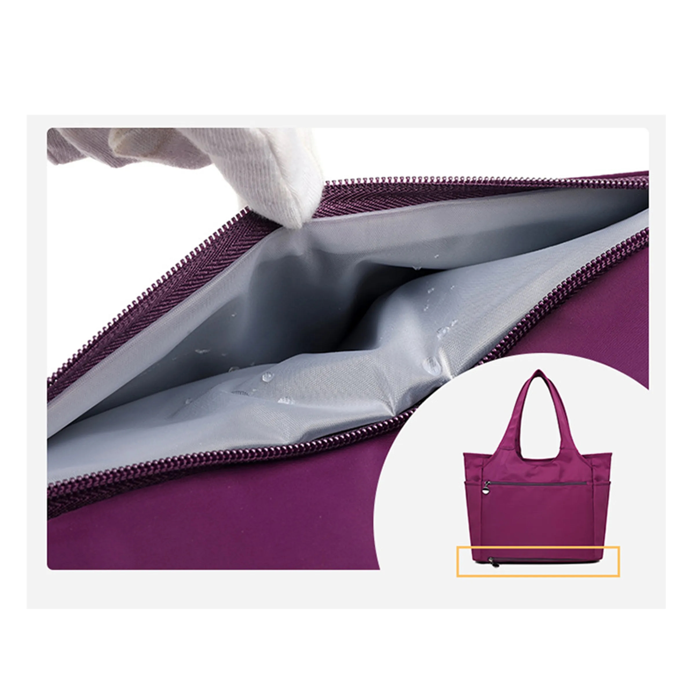 Large Capacity Nylon Travel Shoulder Bag 5