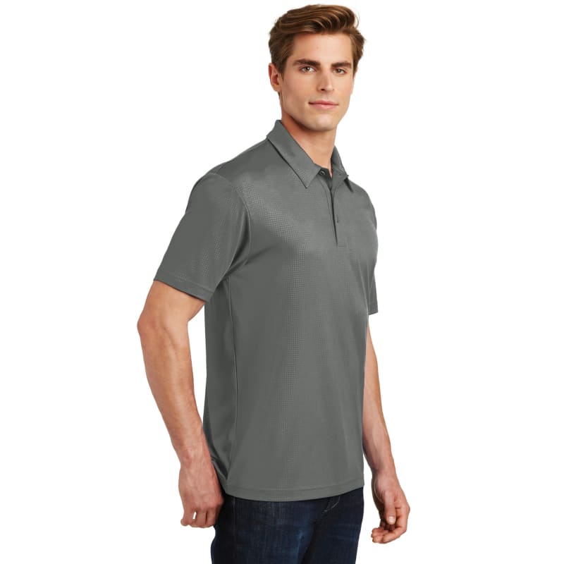 Sport-Tek Embossed PosiCharge Tough Polo . 8