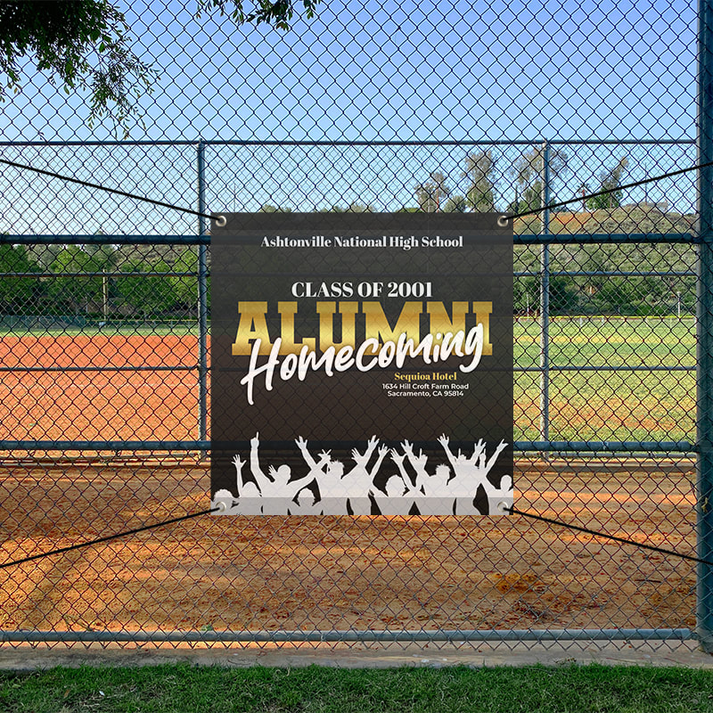 Custom 2' X 2' Mesh Banners 4