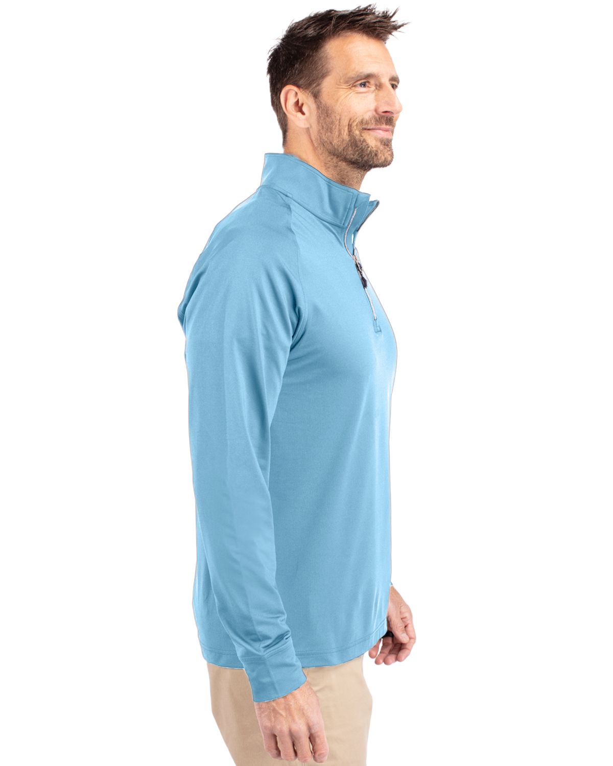 Adapt Eco Knit Stretch Recycled Mens Quarter Zip Pullover
