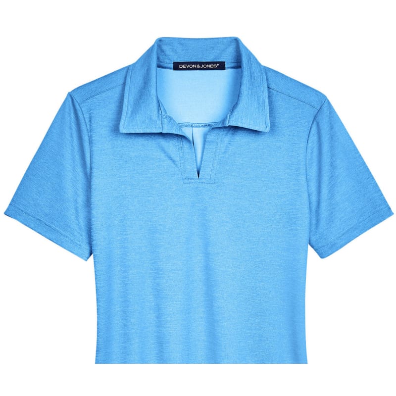Devon & Jones CrownLux Performance™ Ladies' Address Melange Polo 14
