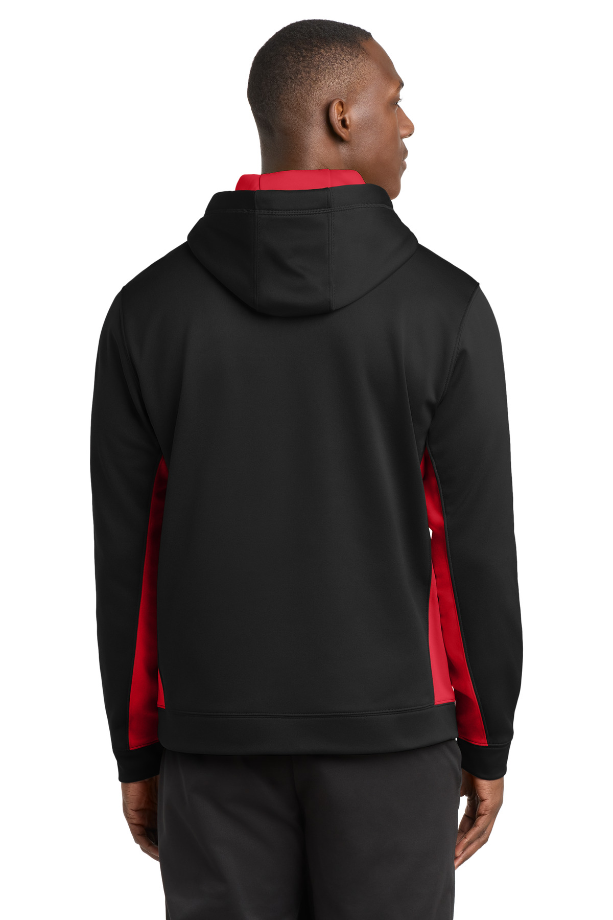 Sport-Tek Sport-Wick Fleece Colorblock Hooded Pullover. ST235 58