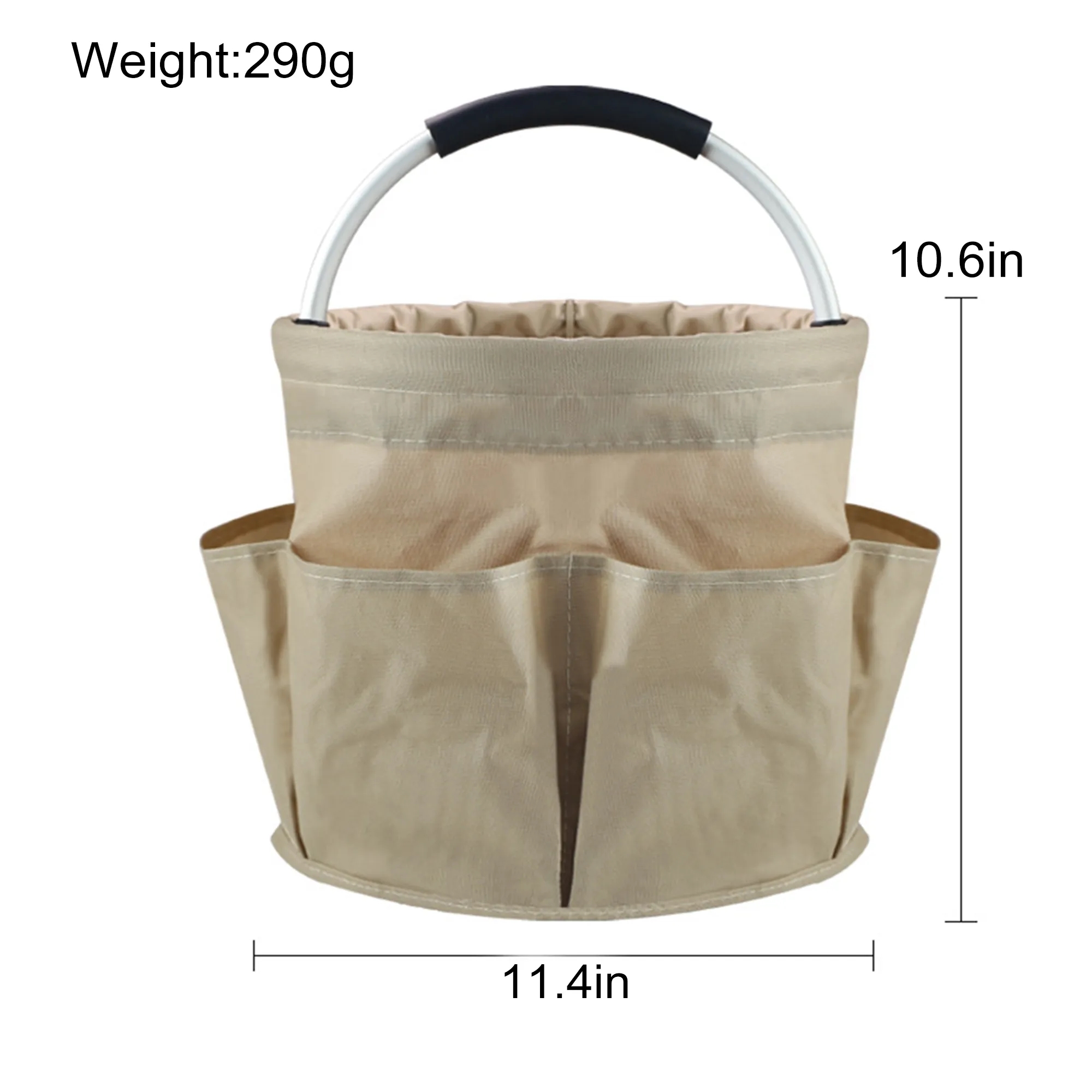 Foldable Tool Basket with Handle 6