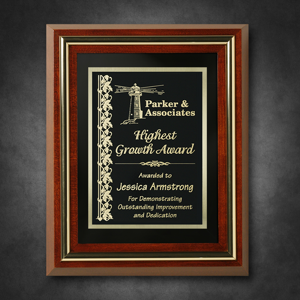Americana Shadow Box with Glass 8