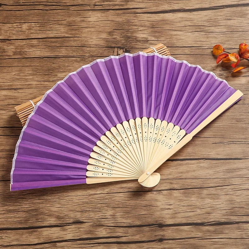 Folding Bamboo Paper Handheld Fan 5