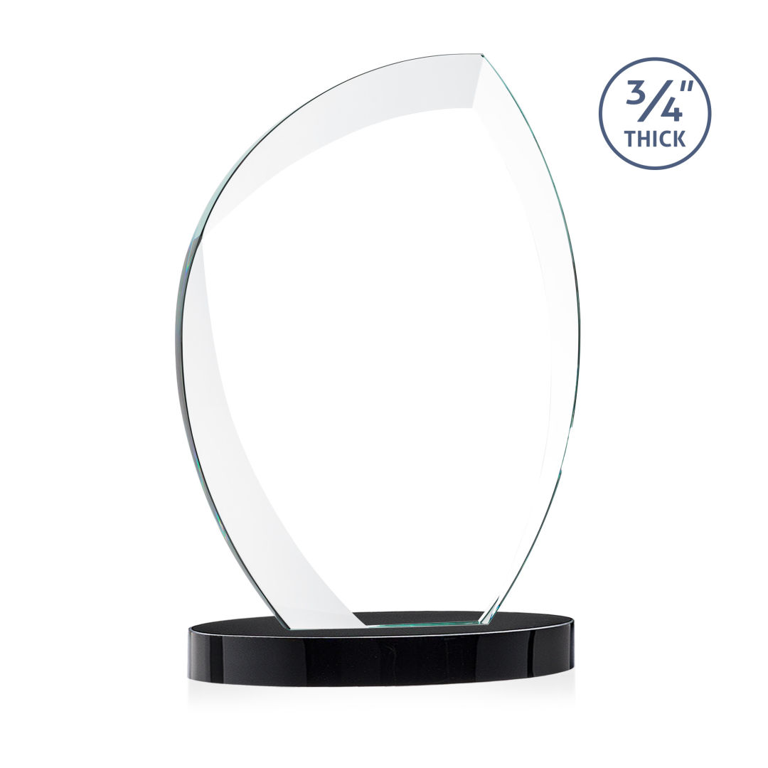 Wichita VividPrint™ Award on Alberton Base - Black 2