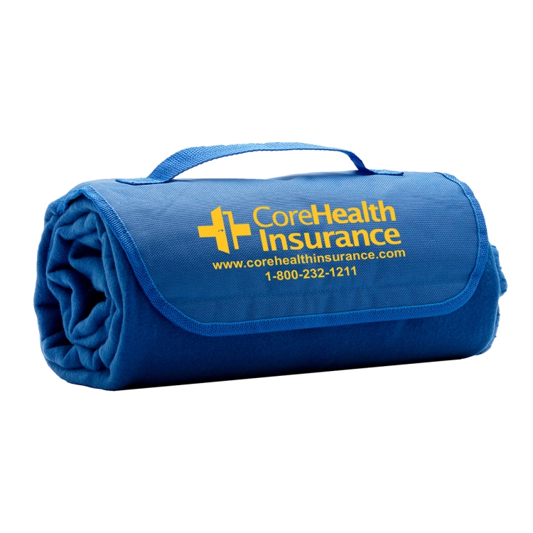 "Ready To Roll" Roll Up Fleece Blanket 9