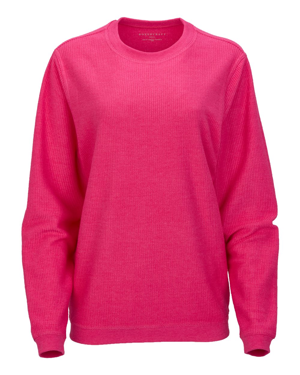 Unisex Corded Crewneck Sweatshirt - D02 32
