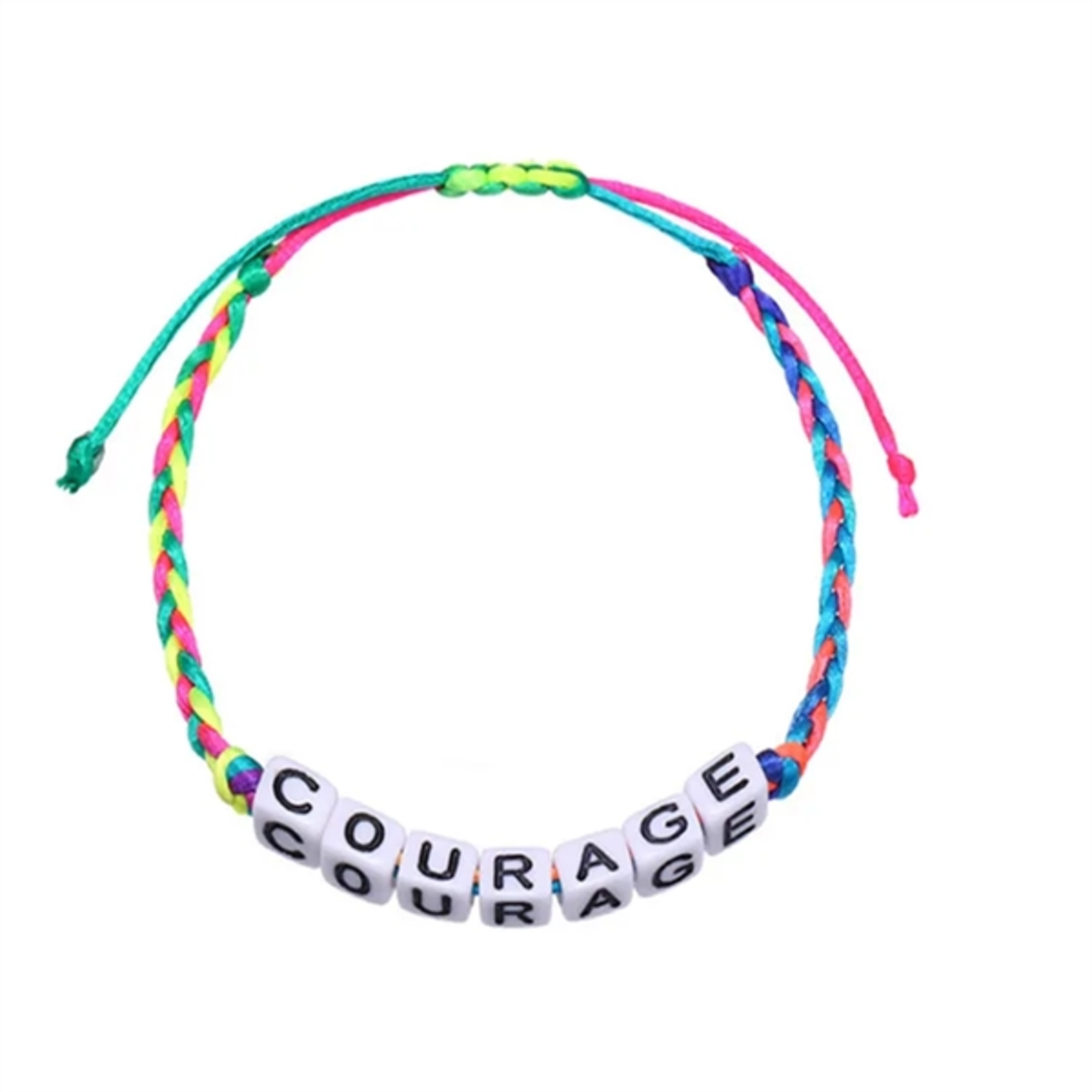 Beaded Message Bracelet
2