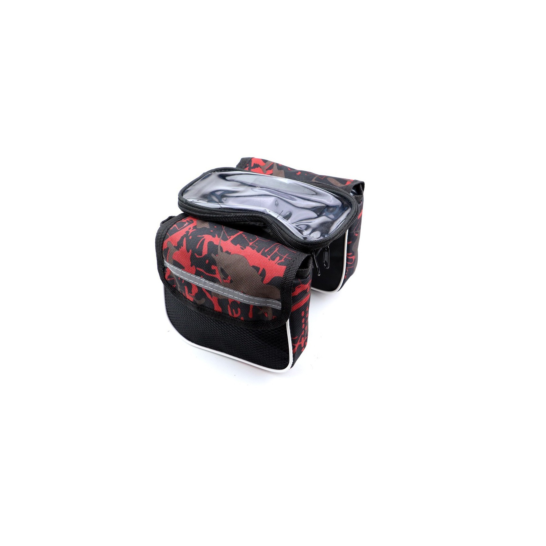 Bicycle Front Beam Saddle Bag Touch Screen Mobile Phone Bag 3