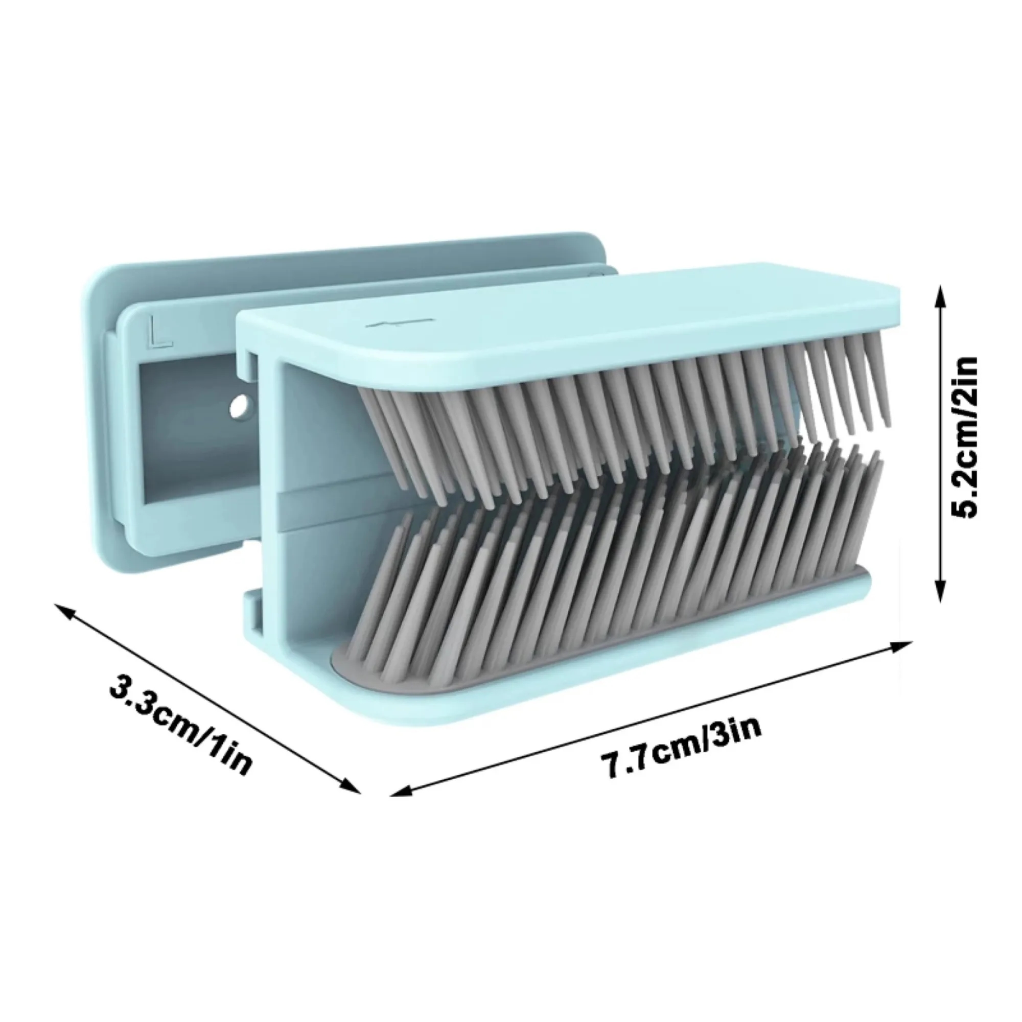 Detachable bathroom shower hair collector 4