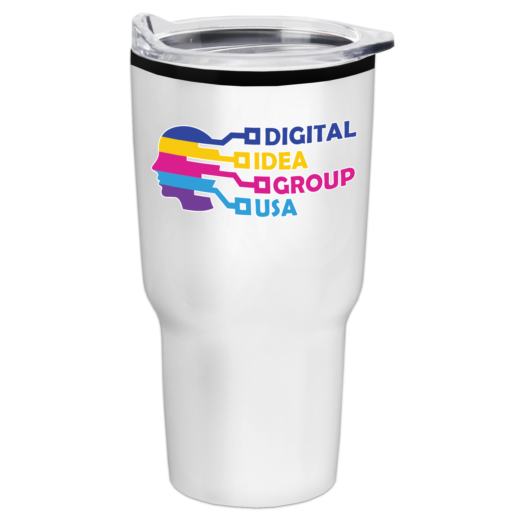 The Aurora - 28 Oz. Digital Stainless Steel Auto Tumbler 1