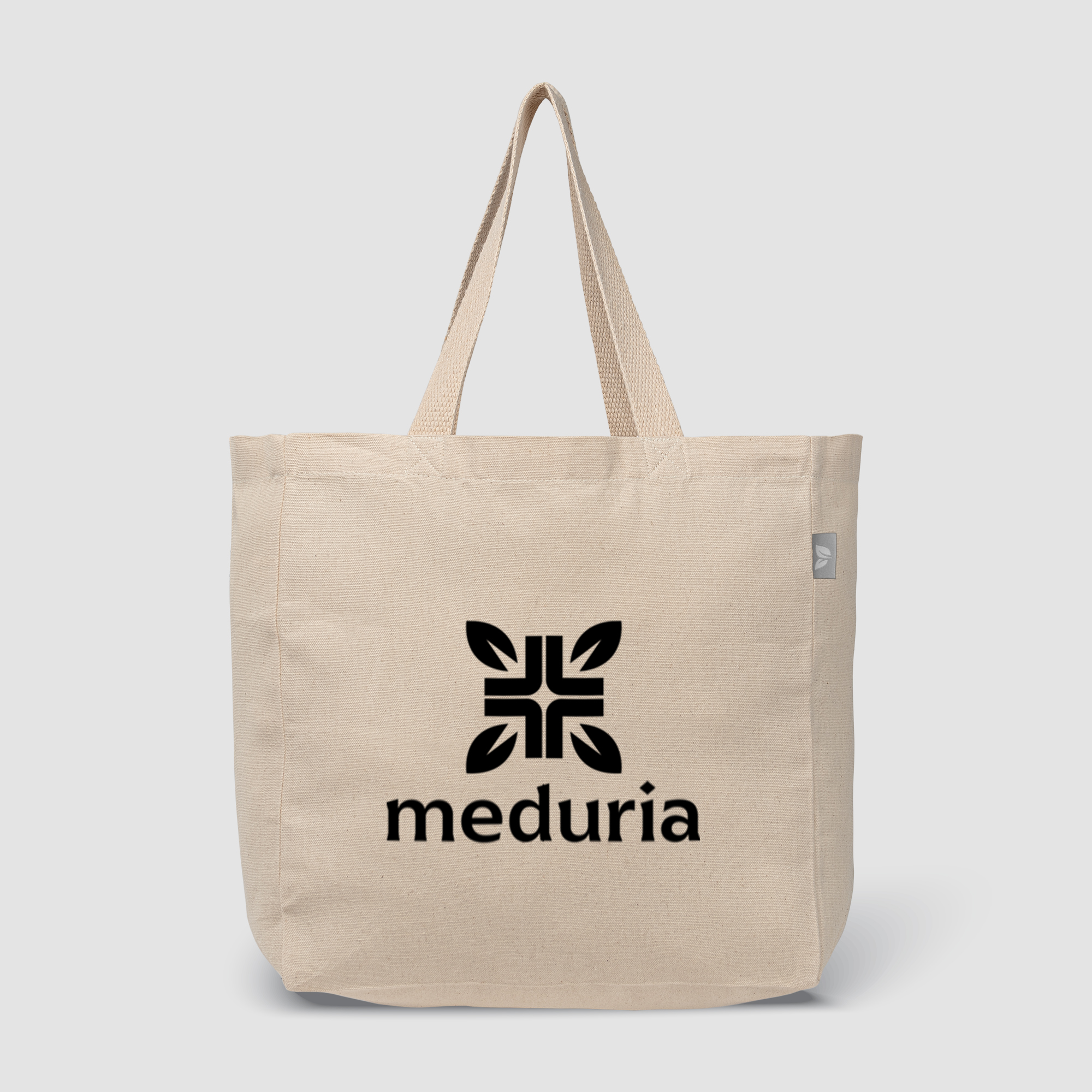 Toronto - 8 oz.  Recycled Cotton Blend Shopper Tote Bag 4