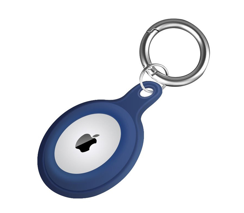 Silicone AirTag Holder with Keyring 4