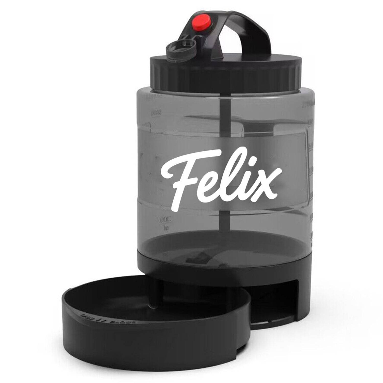 77oz Large Capacity Pet Water Dispenser Bottle for Outdoor 2