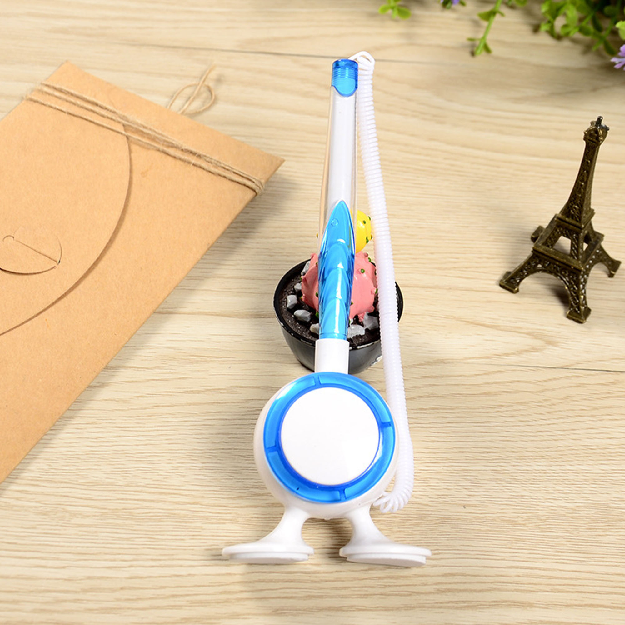 Stylish Gel Pen with Desktop Sticker for Creative Office D??cor 3