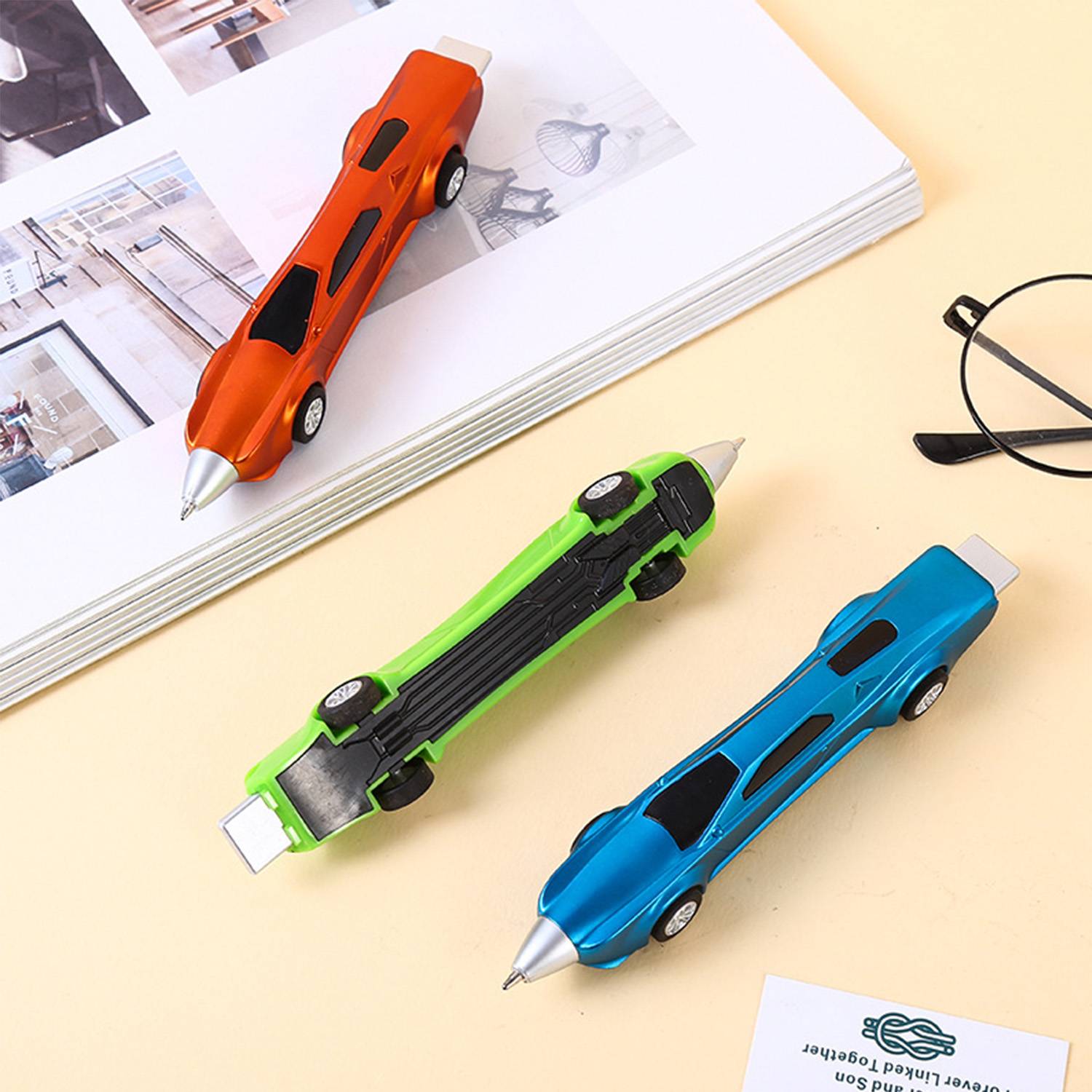 Plastic Car Shape Ballpoint Pen 11