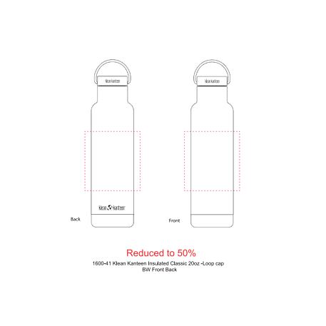 Klean Kanteen Eco Insulated Classic 20oz- Loop cap 54