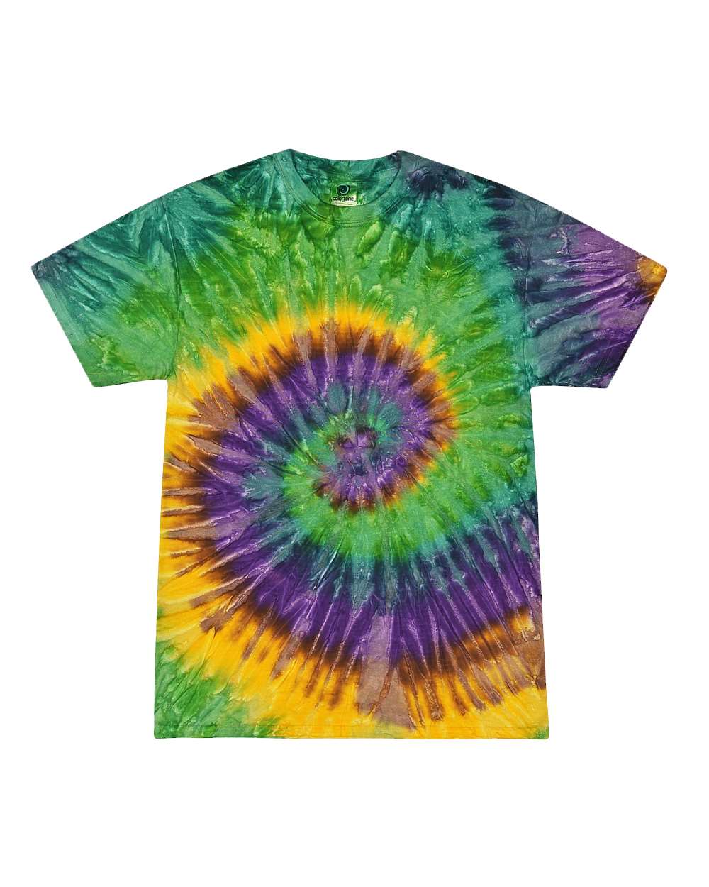 Unisex Multi-Color Tie-Dyed T-Shirt - 1000 33