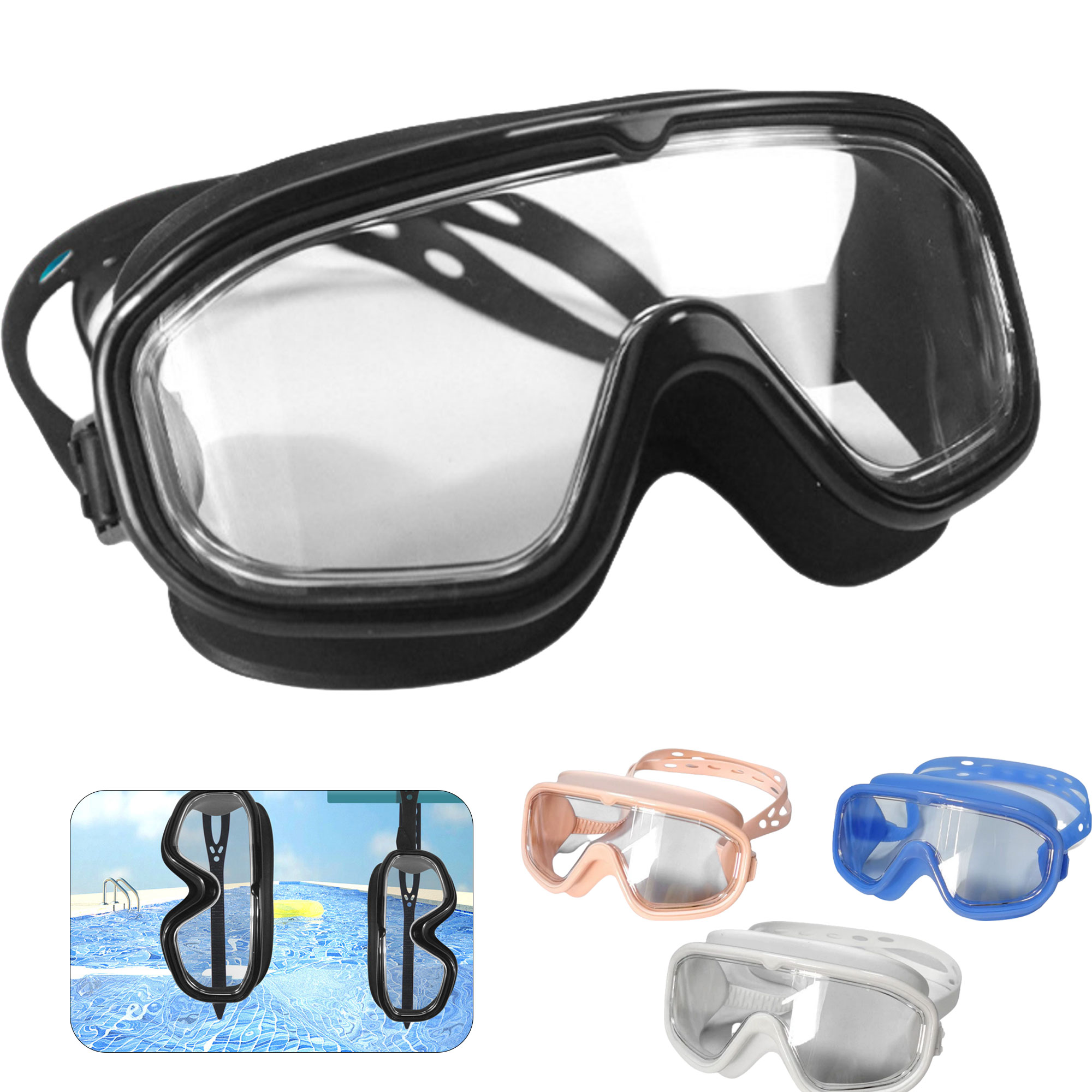 Swimming Goggles With Clear Lenses 2