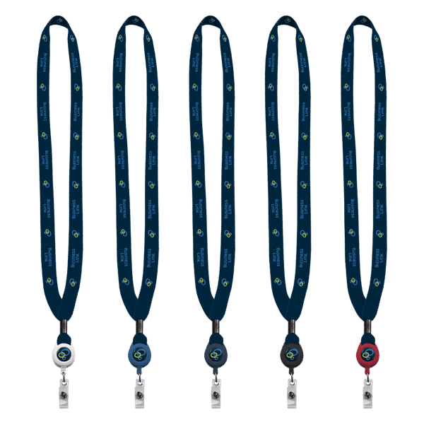 5/8" Dye-Sublimated Lanyard w/ Retractable Badge Reel 7