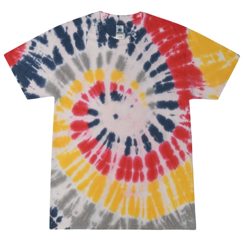 Tie-Dye 5.4 Oz., 100% Cotton Tie-Dyed T-Shirt 41