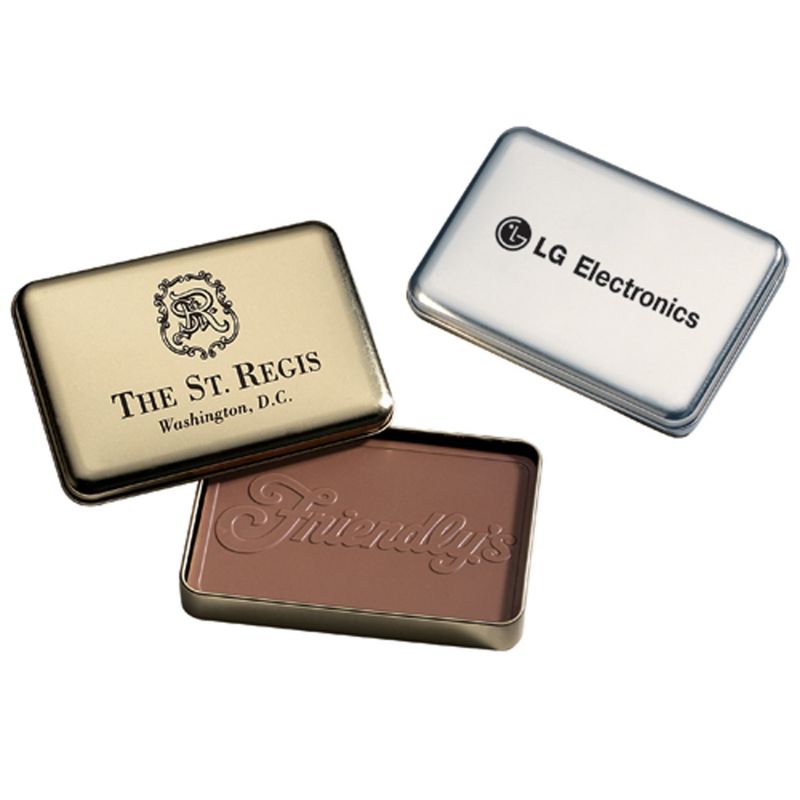 10 oz Custom Chocolate in Metal Tin 2