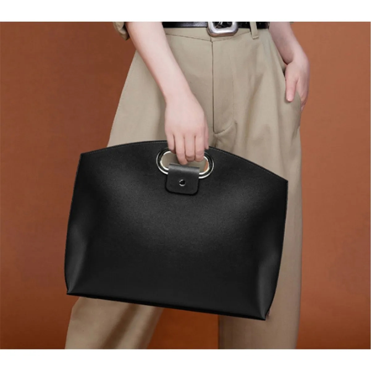 Laptop Tote With Metal Handle For 13 To 14 Inch 6