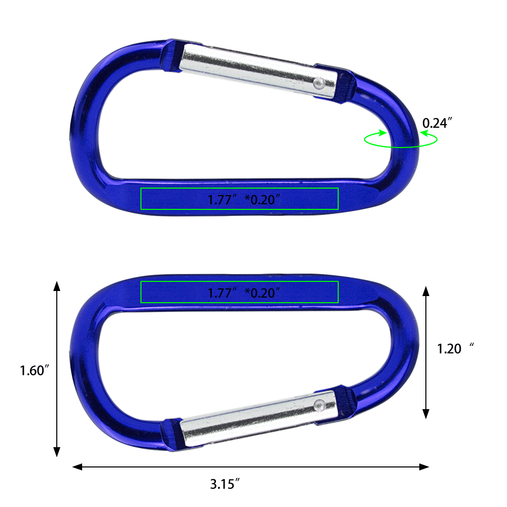Yosemite 3" Carabiner
