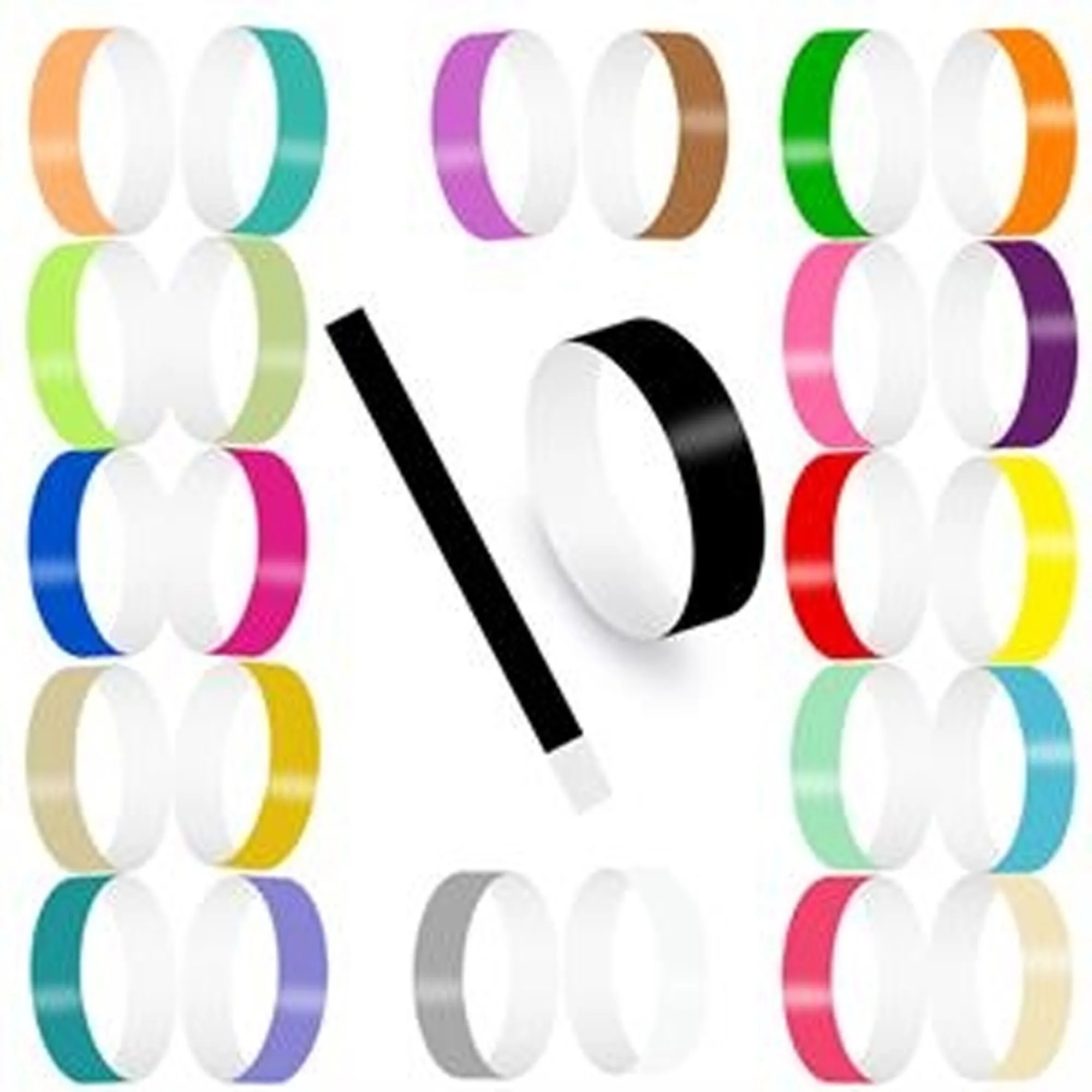 Premium Water-Resistant Paper Wristbands