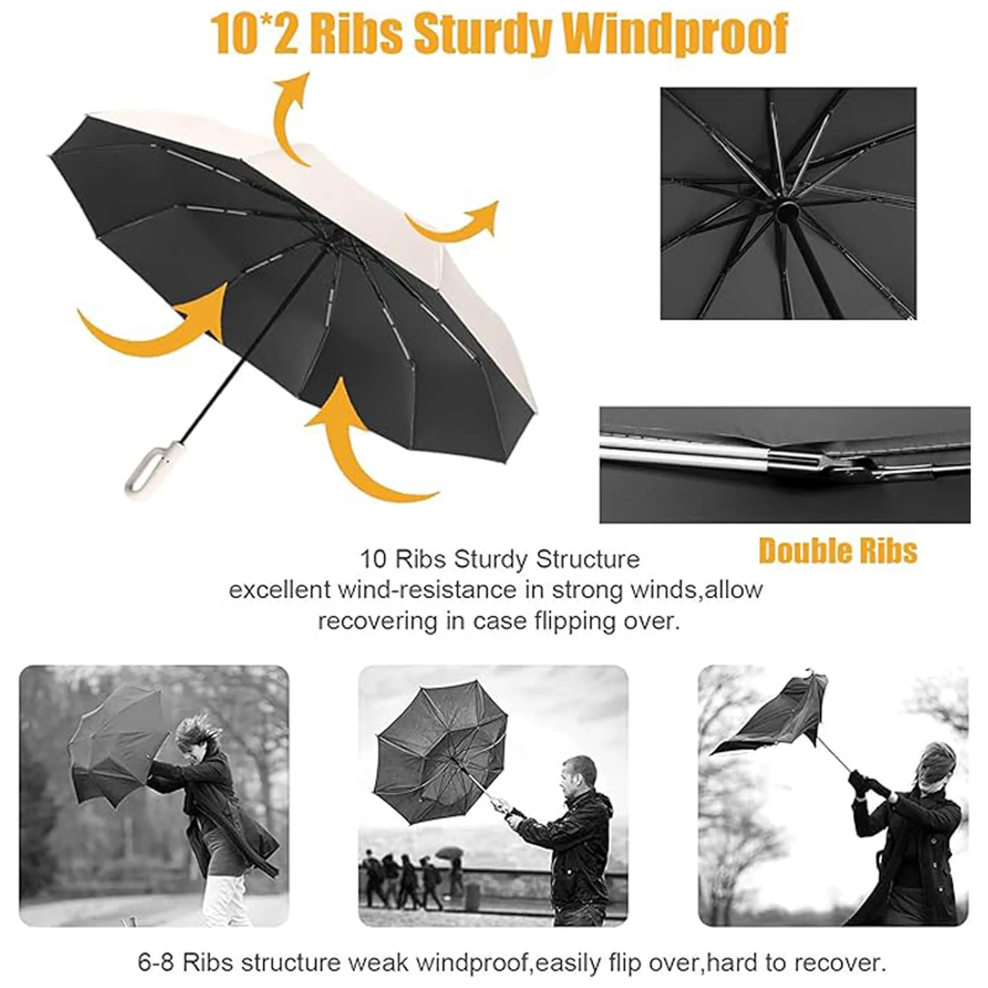 42" Ring Buckle Umbrella 5