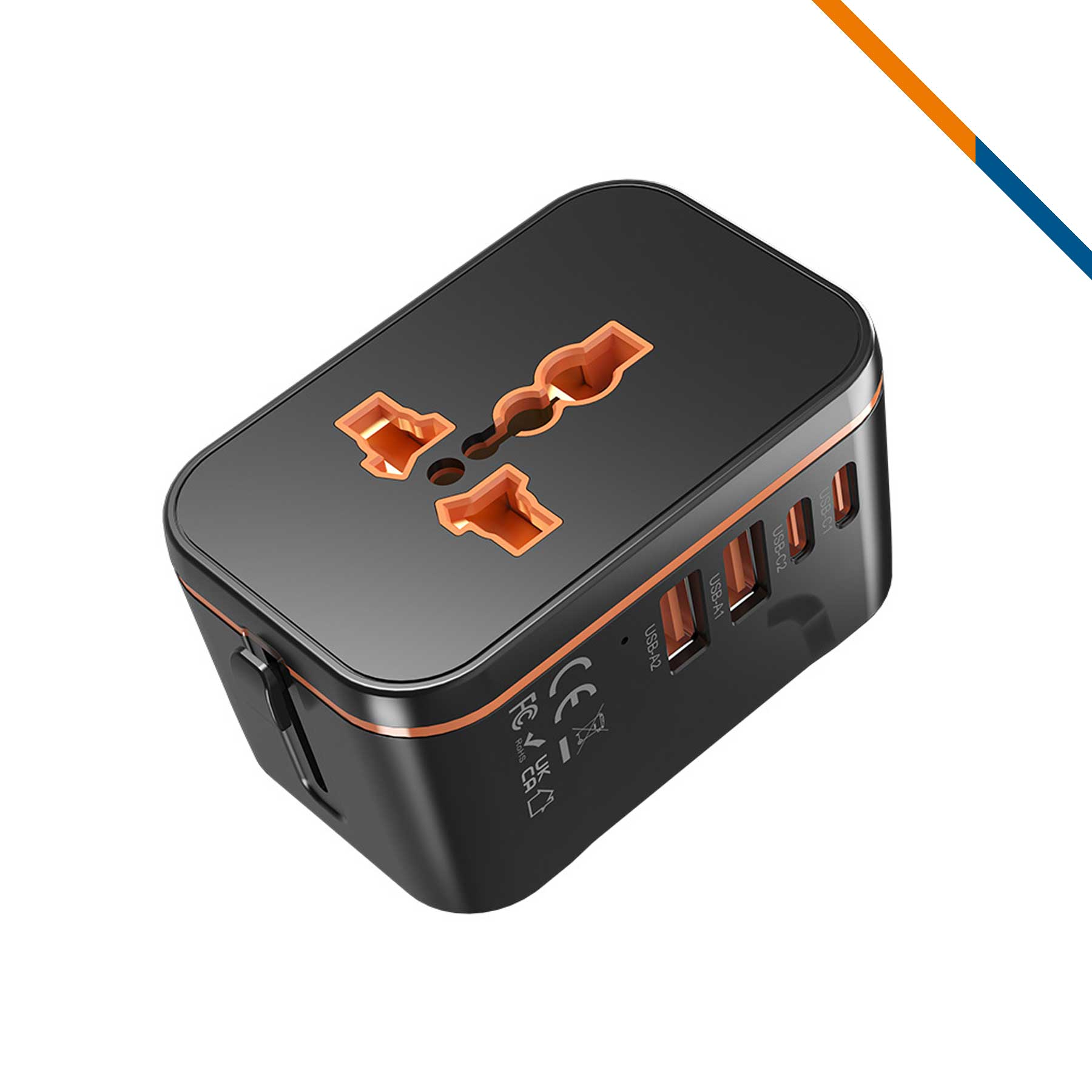 Alexis 4 Ports Universal Adapter 7
