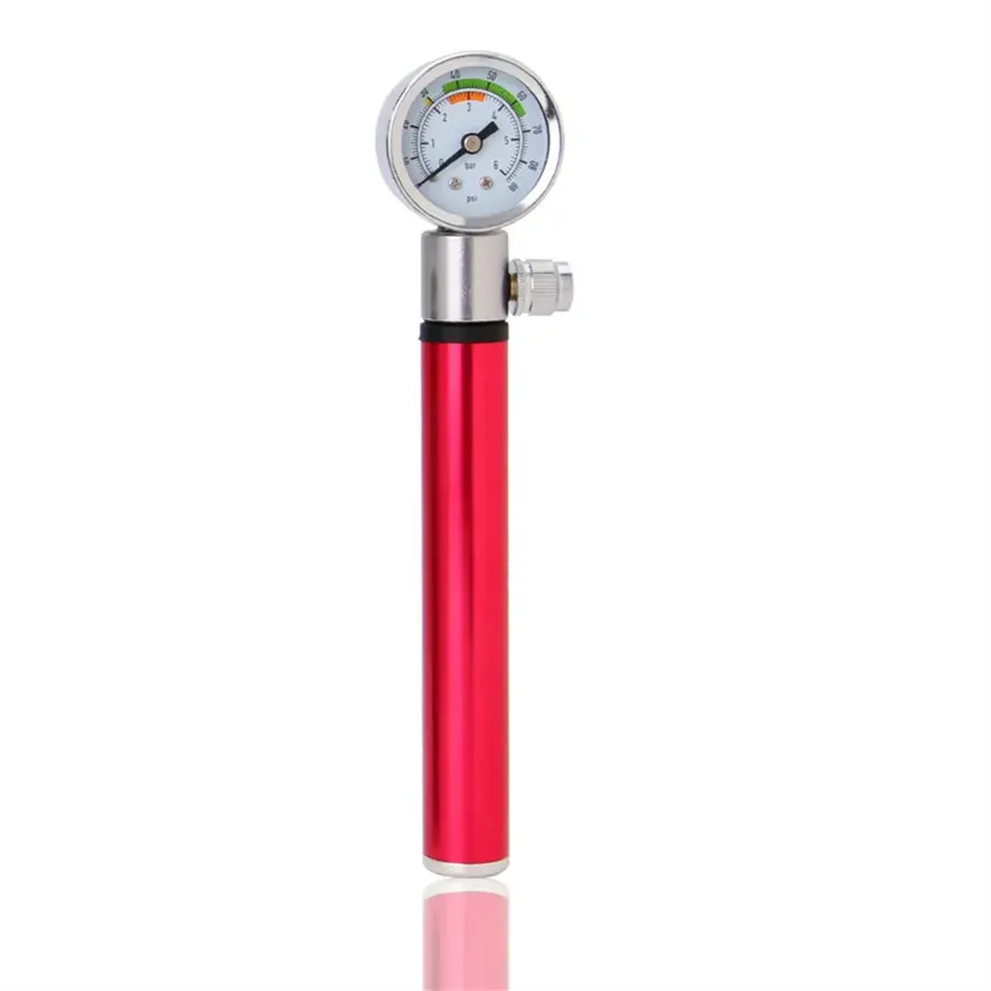 Bike Pump Portable With Pressure Gauge 5