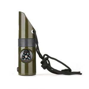 7 In 1 Outdoor Emergency Survival Whistle With Lanyard 6