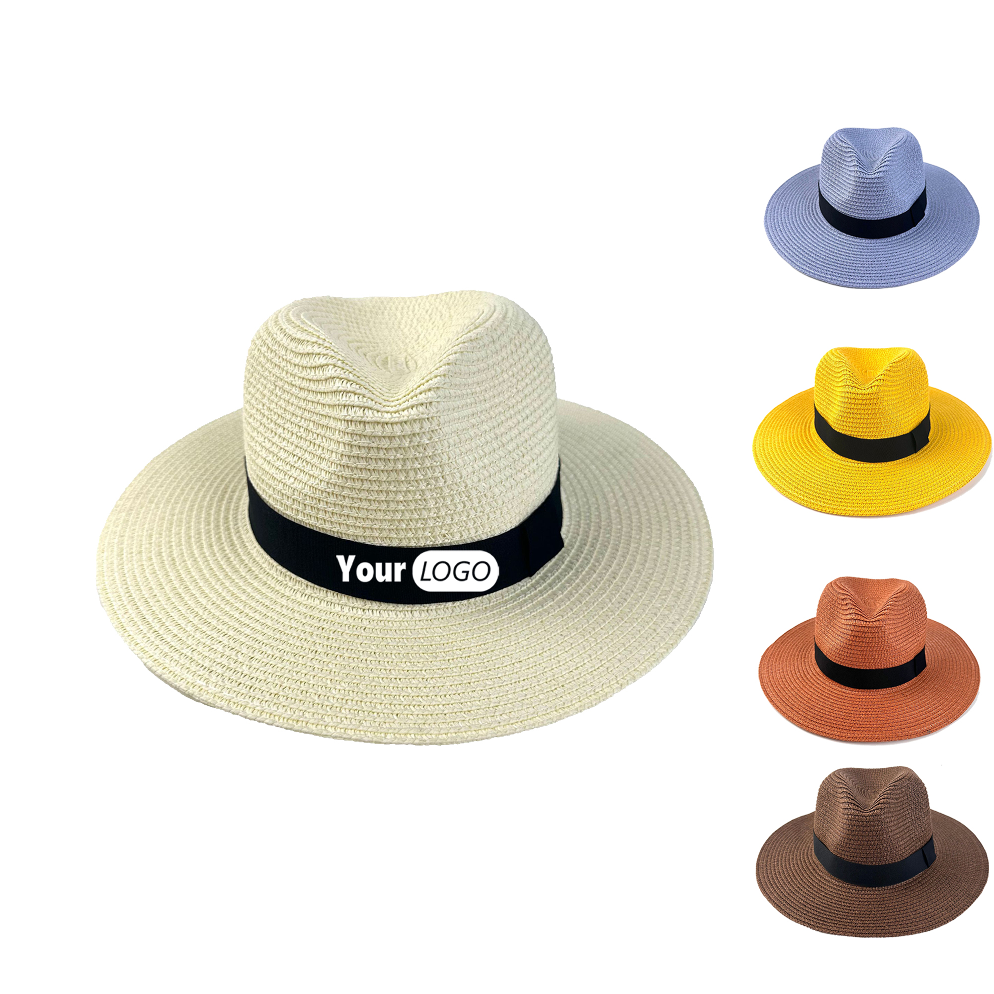 Eco-Friendly Papyrus Straw Hat 1