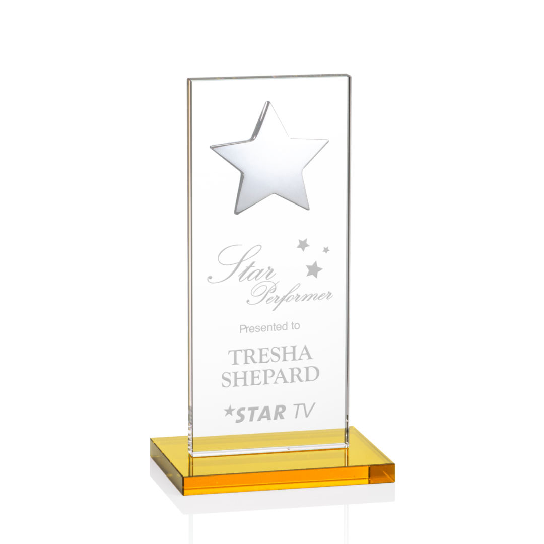Dallas Star Award - Amber/Silver 6