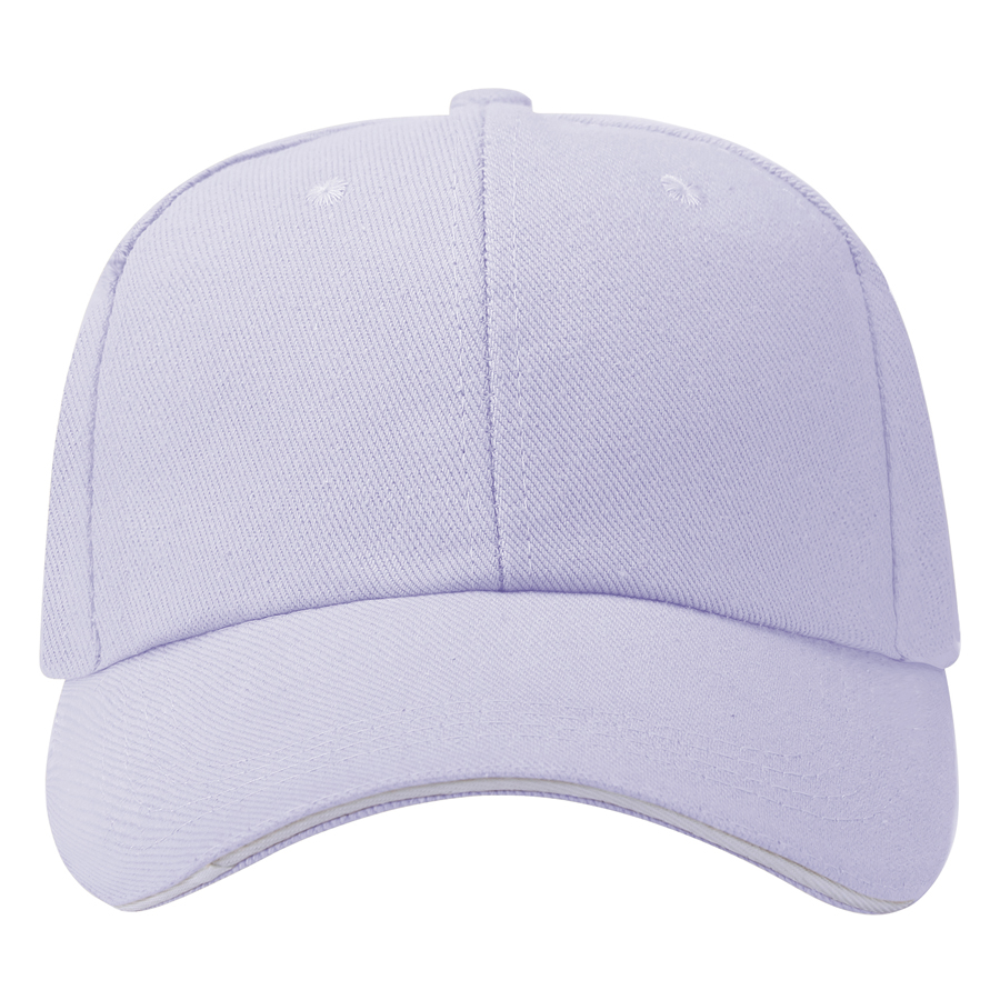 Stock Single-Yarn 7x7 Drill Cotton 6 Panel Cap, Double 23