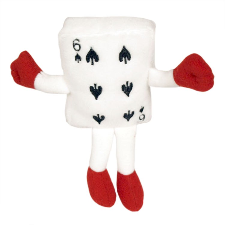 6" Playing Card - 6 1