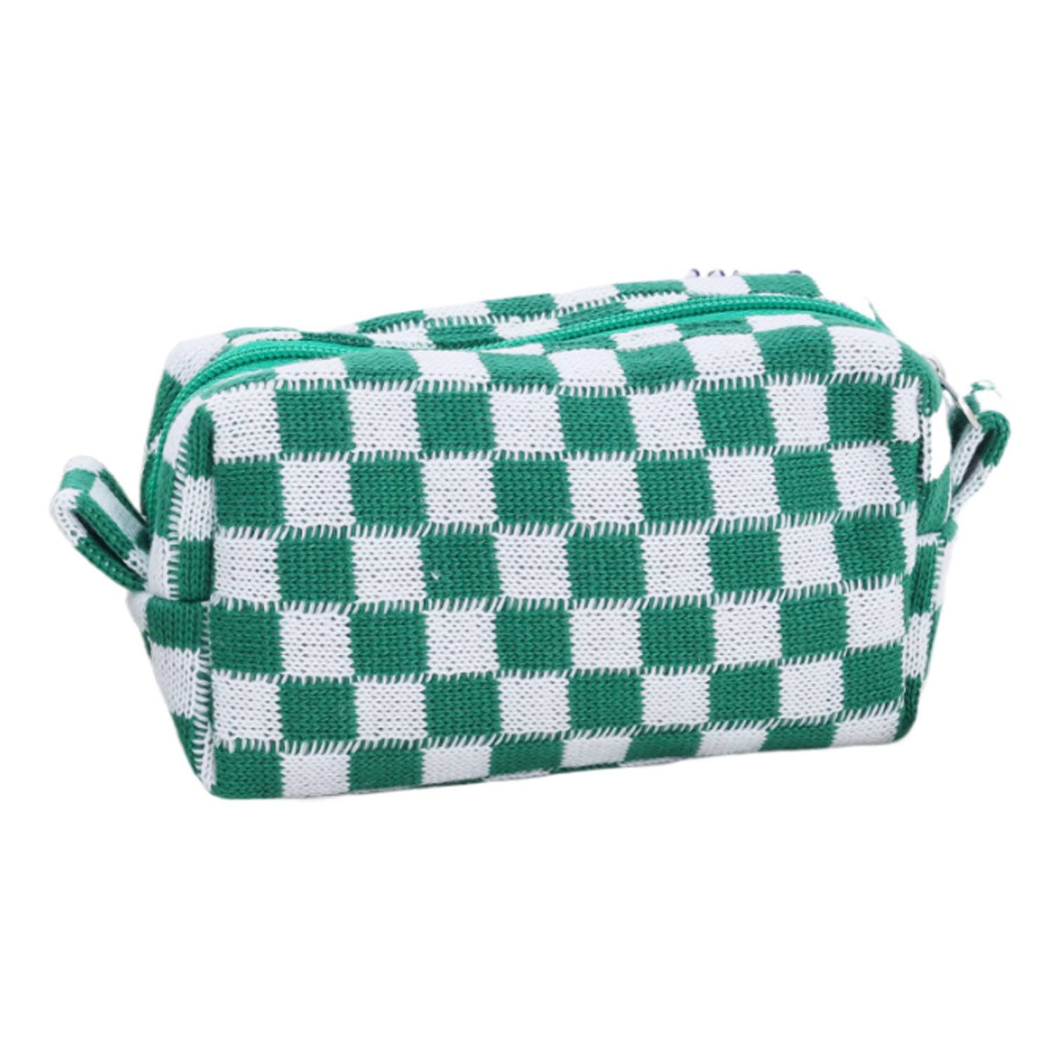 Checkered Makeup Bag 6