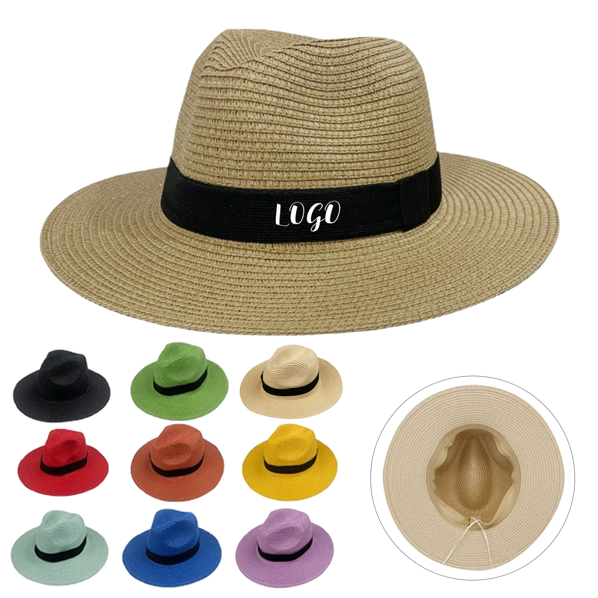 Soft Outdoor Beach Straw Hat 2